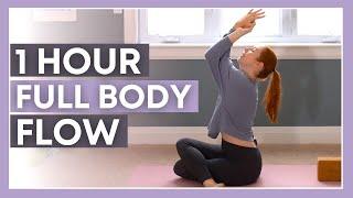 1 hour Yoga for Flexibility - 60 min Spacious Yoga Flow