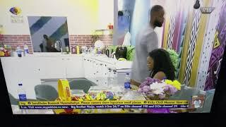 #bbnaija  Emmanuel is happy for Liquorose #shineyaeye