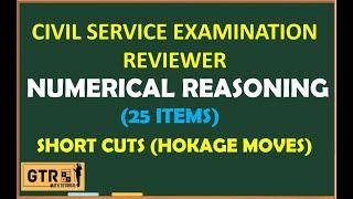 CIVIL SERVICE EXAM REVIEWER 2023 | NUMERICAL REASONING