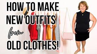 SHOP YOUR CLOSET OUTFIT IDEAS: How to Create Outfits from Clothes YOU Already OWN!