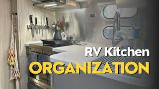 RV Kitchen Organization Ideas