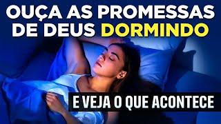 ADORMEÇA OUVINDO AS MAIORES PROMESSAS DE DEUS - Fundo Musical Para Dormir a Noite Toda