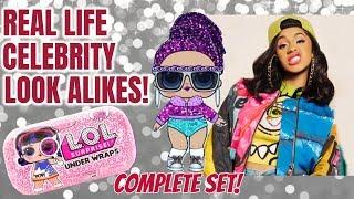 LOL SURPRISE Series 4 Under Wraps REAL LIFE CELEBRITY LOOK ALIKES Complete Set Wave 1 Eye Spy