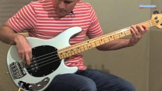 Music Man StingRay 4 Classic Electric Bass Guitar Demo - Sweetwater Sound