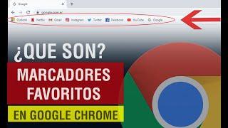 Favoritos en Google Chrome: ¿Qué son y como agregar una página a favoritos google chrome?