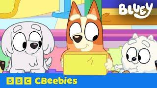 Bingo Plays Pass The Parcel | Bluey | CBeebies