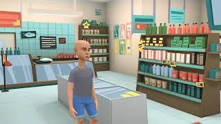 Classic Caillou licks ice cream at a store/Puts it back in the freezer/Arrested/Grounded S2 EP26