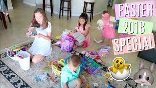 EASTER MORNING SPECIAL 2018! WHAT DID WE GET IN OUR EASTER BASKETS? SQUISHIES, SLIME + MORE!