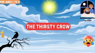 The Thirsty Crow: A Clever Solution to a Big Problem | Bedtime Stories For Kids