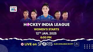 Live Hockey India League (Women's) on DD National