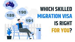 Australian Skilled Migration. 189, 190, 491 Visa Explained