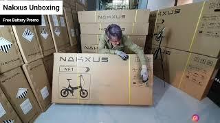 Nakxus NF1 E-Bike LIVE Unboxing (Facebook Live 28/09/20)