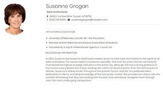 Best Realtor In Tucson AZ - Susanne Grogan