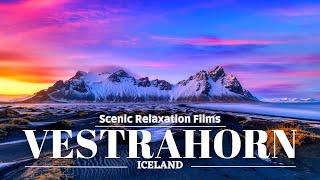 Vestrahorn Mountain in 4K Ultra HD - A Captivating Visual Journey - Scenic Relaxation Films