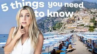 Is The Amalfi Coast Worth It? | 5 Things You Need To Know Before Visiting Positano