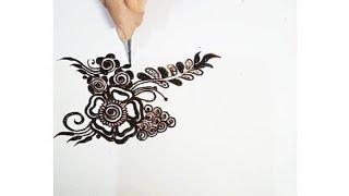 Simple & Easy Tutorial - Mehndi Art By Hamna