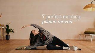 7 Perfect MORNING PILATES moves | Lottie Murphy Pilates