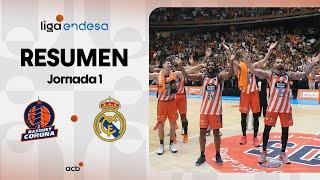 Leyma Coruña - Real Madrid (86-85) RESUMEN | Liga Endesa 2024-25