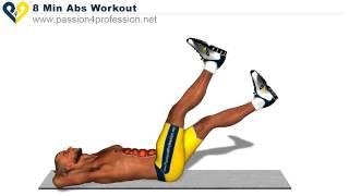 8 Min Abs Workout   Level 1