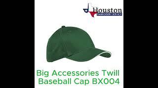 Big Accessories Twill Baseball Cap BX004