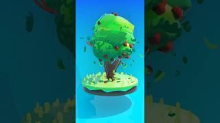 #studioghibli inspired whimsical tree 3d model