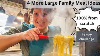 More Large Family Meals From Scratch, Mennonite Cooking