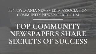 Top Community Newspapers Share Secrets of Success