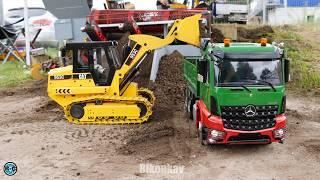 AMAZING RC MODEL TRUCKS, RC MACHINES, RC EXCAVATORS, RC CONSTRUCTION SITE!! HANSETRUCKER BREMEN