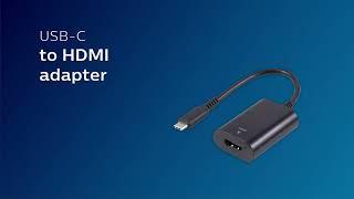 SWU7114A/27: Philips USB-C to HDMI Adapter - Overview