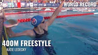 2014 Phillips 66 National Championships: W 400m Free A Final (Katie Ledecky World Record)