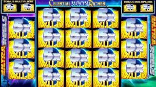 JACKPOT HANDPAY$1000 BETSCELESTIAL MOON RICHES HIGH LIMIT SLOT MACHINE BUENO DINERO MUSEUM