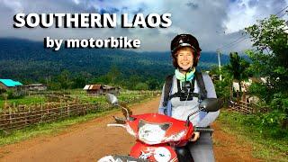 Motorbike trip in Southern LAOS / Pakse, Wat Phu, Bolaven plateau, coffee plantation / Laos Travel