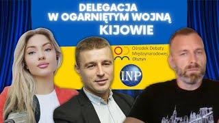 Wojna w Ukrainie - Delegacja w ogarniętym wojną Kijowie - rozmowa RODM Olsztyn