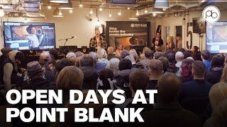 Visit Point Blank Music School London - Next Open Day @ March 23rd 2024