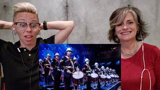 American Couple Reacts: Royal Marine Corps of Drums and Secret Drum Corps! First Time Reaction! WOW!