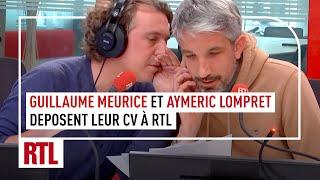 Quand Guillaume Meurice et Aymeric Lompret déposent leur CV à Alex Vizorek sur RTL