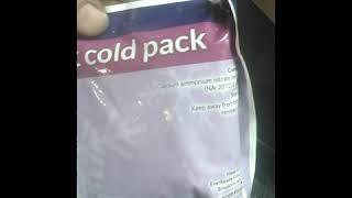 How to purify  ammonium nitrate from cold packs that contain calcium ammonium nitrate