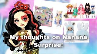 TAKING A LOOK AT NANANA SURPRISE | Lizzie’s opinion on Nanana Surprise Teens dolls!