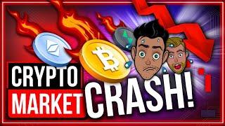 Crypto Market Crash: HUGE Warning for Investors! | Shocking Bitcoin & Ethereum Price Prediction