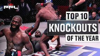 Top 10 KNOCKOUTS | 2023 PFL Season