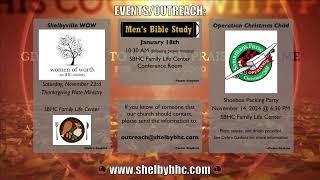 Shelbyville Bible Holiness Church - Sunday Morning Worship - 11.24.2024 AM