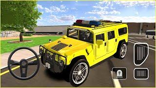 Direksiyonlu 4X4 Polis arabası oyunu 4K Police Drift Car Driving - Polis arabası Android Gameplay 34