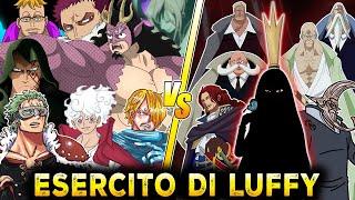 L'esercito di Luffy per la GUERRA FINALE in ONE PIECE