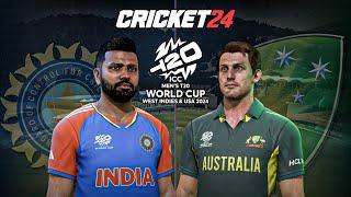 India vs Australia - T20 World Cup 2024 - Cricket 24 #4