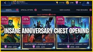 Injustice 2 Mobile | Insane Anniversary Chest Opening