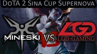 Mineski vs LGD - Game 2/3 - Sina Cup Supernova DoTA 2 Open Highlights