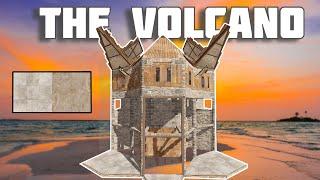 THE VOLCANO - CHEAP and DEFENDABLE 2X1 RUST Base | Solo/Duo/Trio (2023)