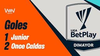 Junior vs. Once Caldas (goles) | Liga BetPlay 2024-2 | Cuadrangulares - Fecha 4