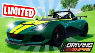 New LIMITED Lotus 3-Eleven In Driving Empire!
