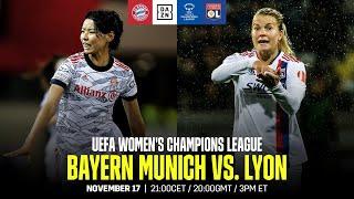 Bayern Munich vs. Lyon | UEFA Women’s Champions League Matchday 4 Full Match